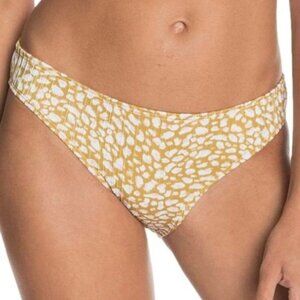 Roxy Lilies Surf Full Swim Bottom Gold Color Size L